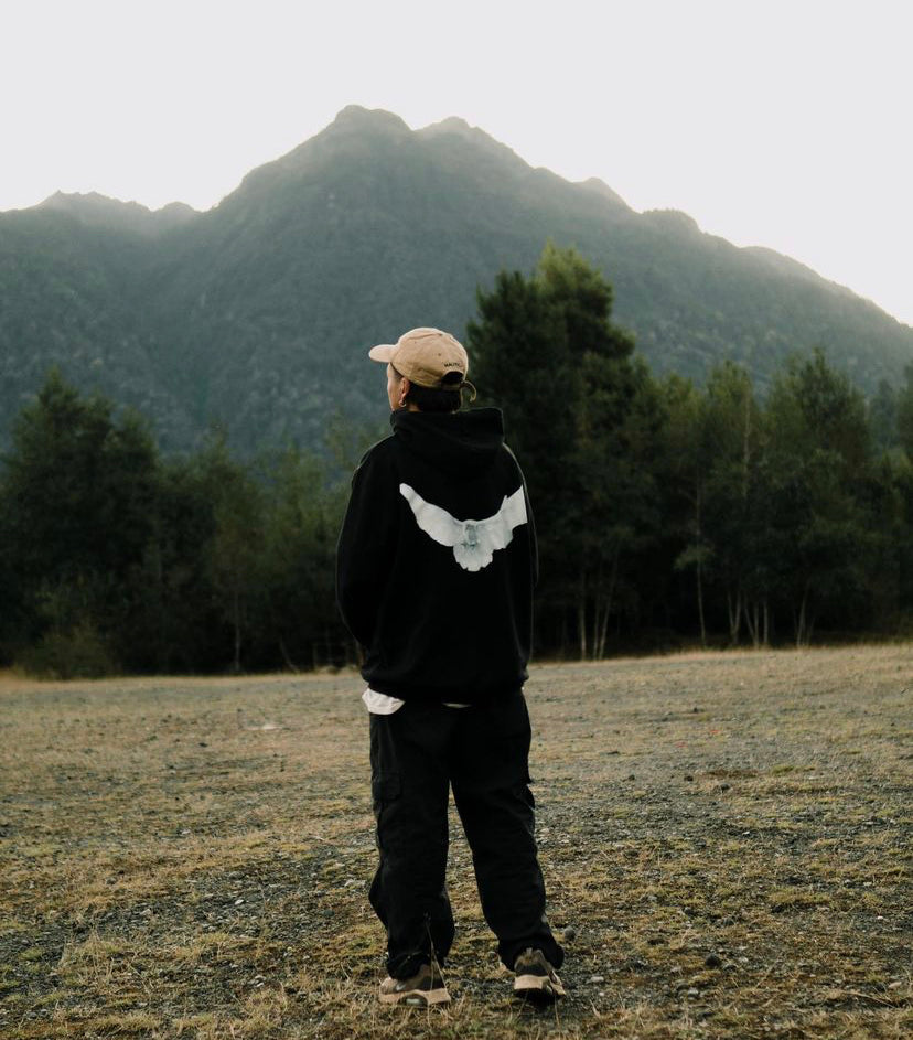 Hoodie Fly Street Negro