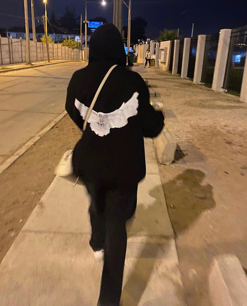 Hoodie Fly Street Negro