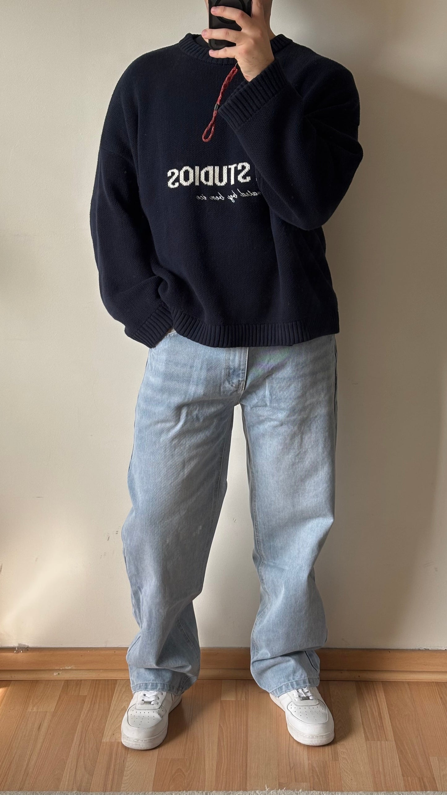 Baggy Jeans Celeste Claro
