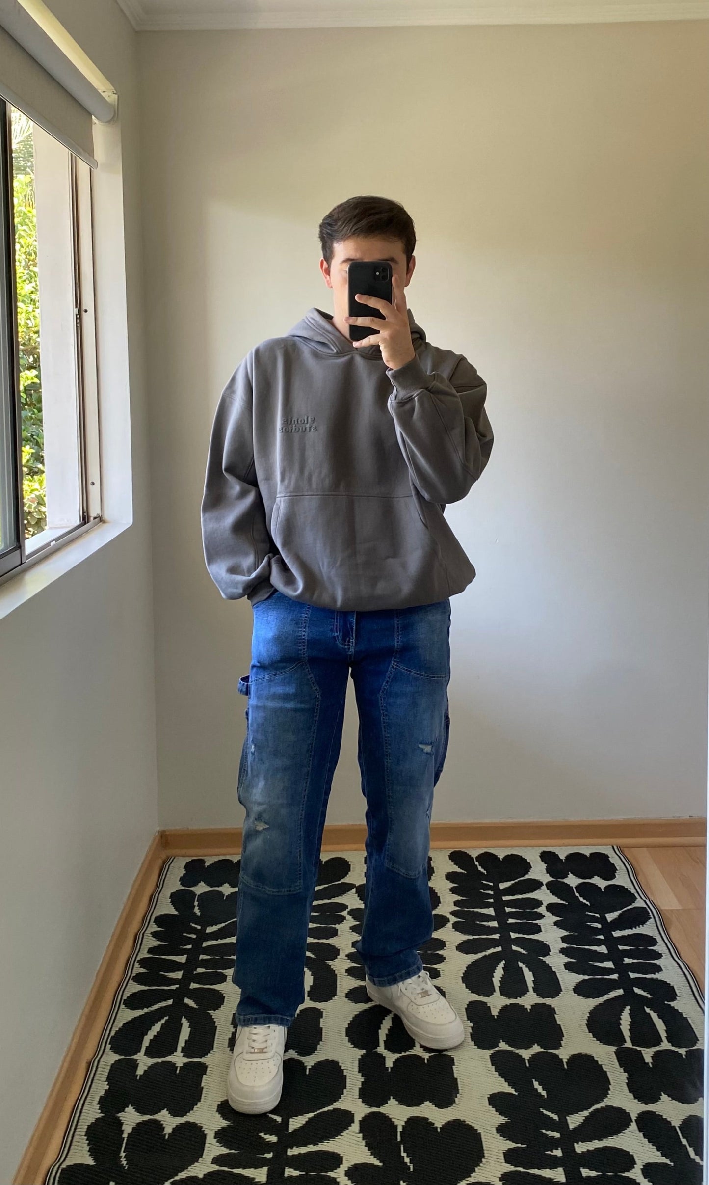 Jeans Carpinteros Rasgados Azules