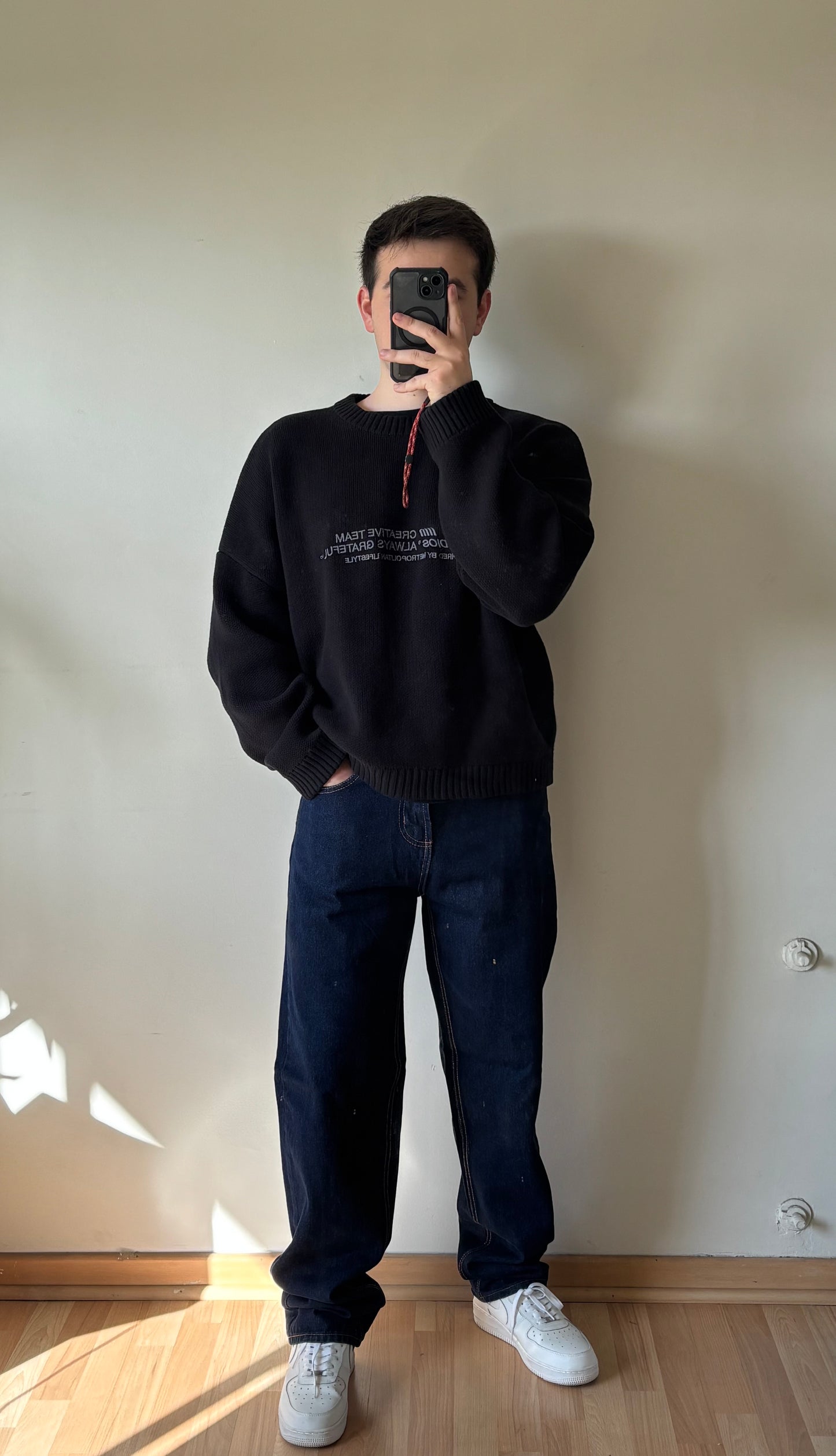 Baggy Jeans Azul Marino