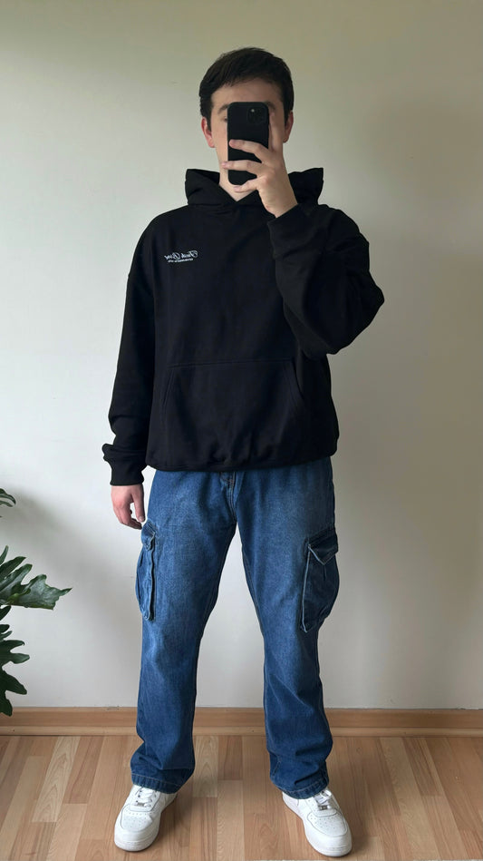 Jeans Cargo Azul Relaxed Fit