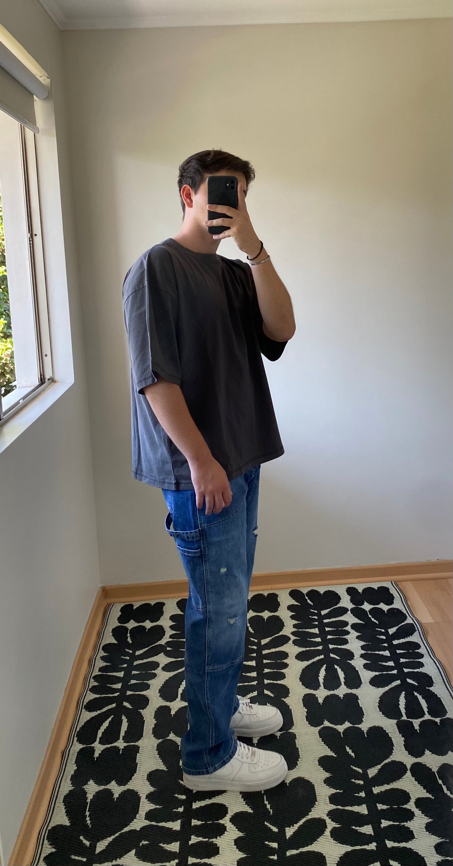 Jeans Carpinteros Rasgados Azules