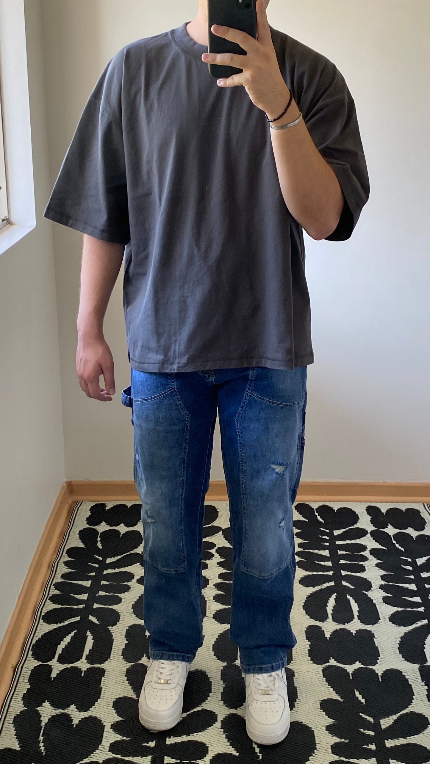 Jeans Carpinteros Rasgados Azules