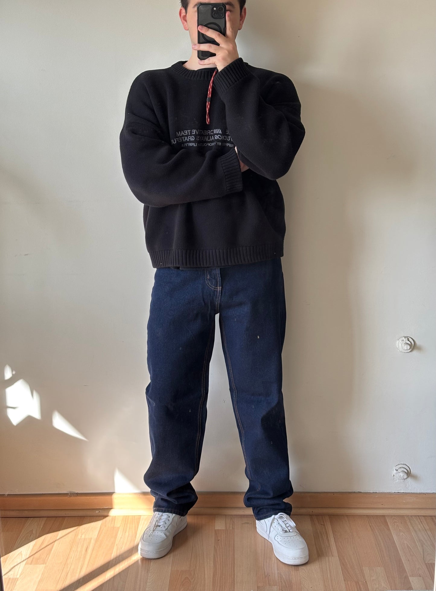 Baggy Jeans Azul Marino