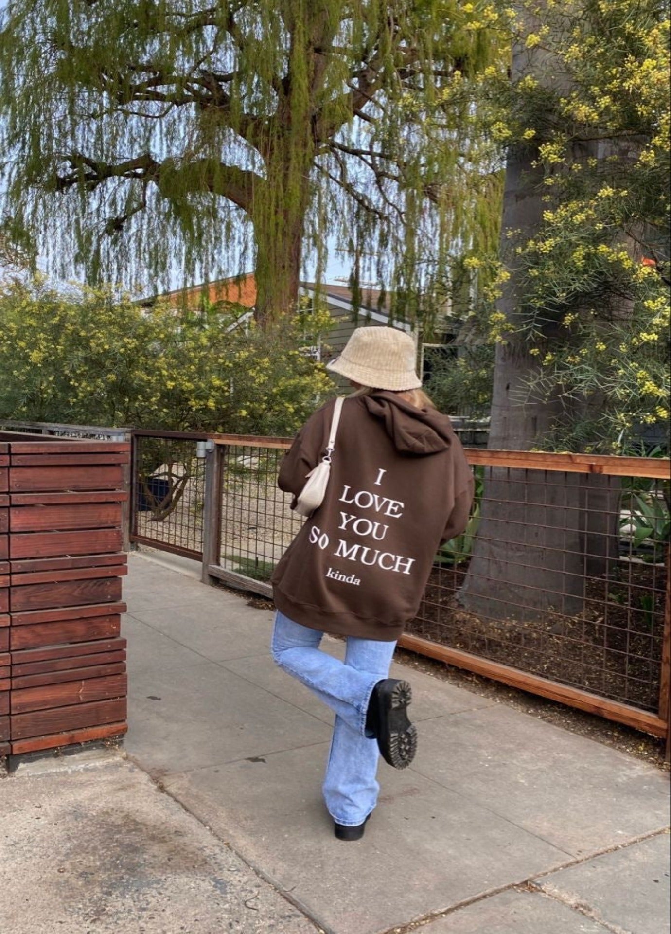 Hoodie I love You So Much Kinda Café